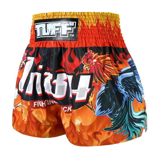 Tuff Fighting Rooster Thai Boxing Shorts