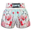 Tuff - The Red Crane High-Cut Retro Muay Thai Shorts