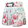 Tuff - The Red Crane High-Cut Retro Muay Thai Shorts