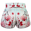 Tuff - The Red Crane High-Cut Retro Muay Thai Shorts