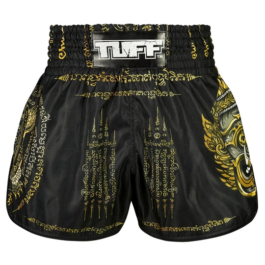 Tuff - Yaksa Yantra High-Cut Retro Muay Thai Shorts