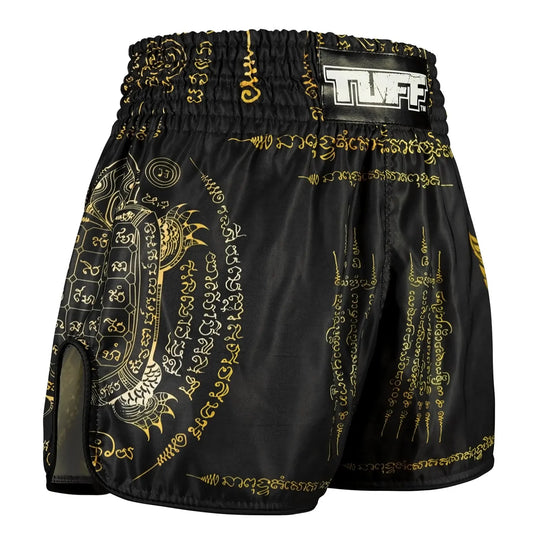 Tuff - Yaksa Yantra High-Cut Retro Muay Thai Shorts