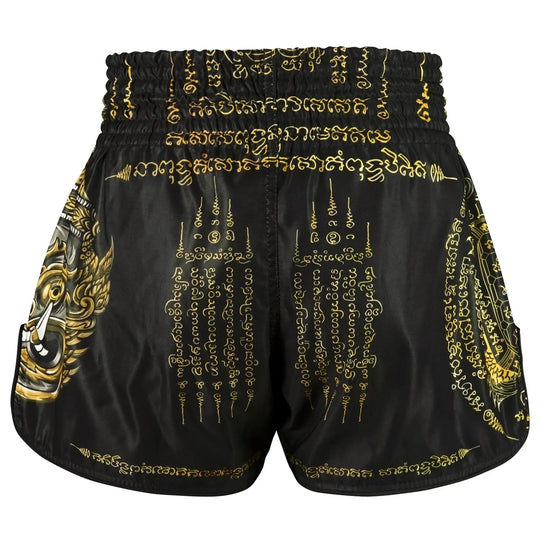 Tuff - Yaksa Yantra High-Cut Retro Muay Thai Shorts