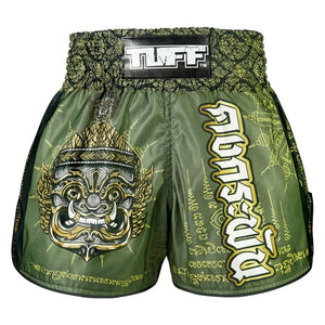 Tuff - The Immortal Yaksa High-Cut Retro Muay Thai Shorts