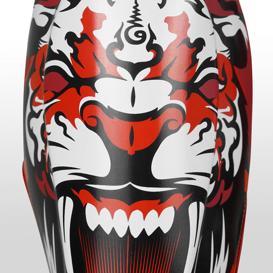 Tuff Tiger MMA Shin Guards - Red