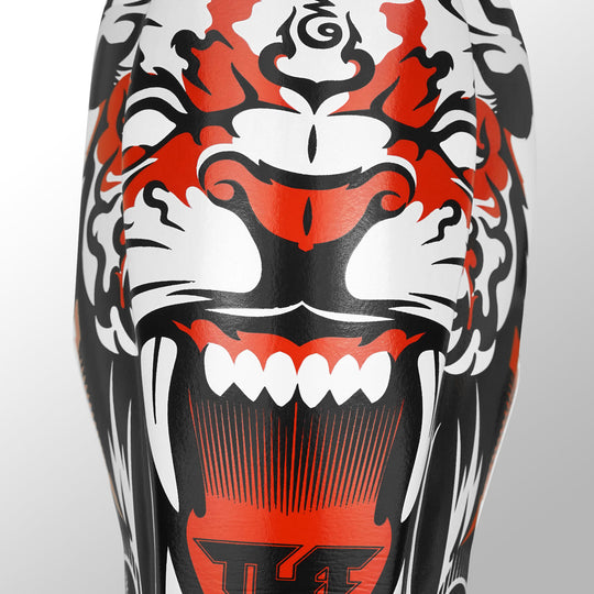 Tuff Tiger MMA Shin Guards - White