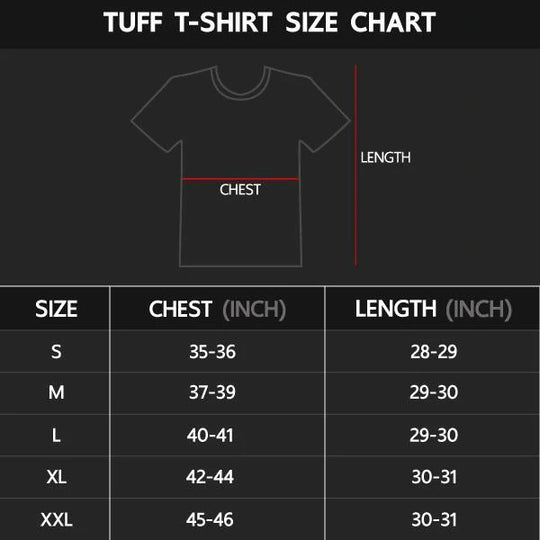 Tuff Double Tiger T-Shirt - Black