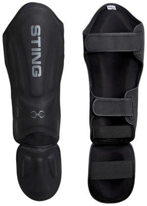 Sting Taipan MMA Shin & Foot Protector - Black/Grey