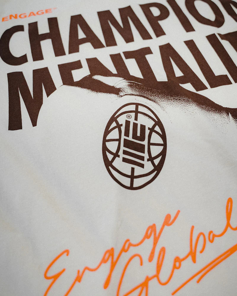 Engage 'Mentality' T-Shirt - Off-White