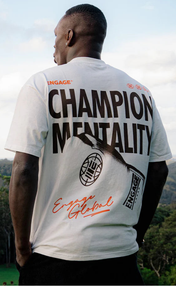 Engage 'Mentality' T-Shirt - Off-White