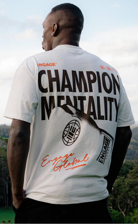 Engage 'Mentality' T-Shirt - Off-White