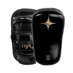 NYT Muay Thai Pads - Medium - Black/Sand