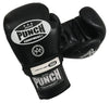 Punch Boxing Gloves - Trophy Getters® - Lace & Lock - Black