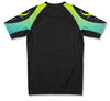 Engage Nebula Short Sleeve Rash Guard - Blue