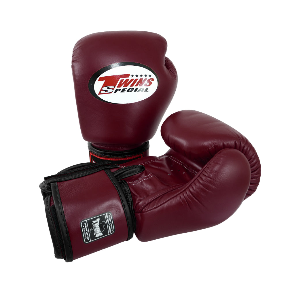 Twins Special Boxing Gloves - Burgundy