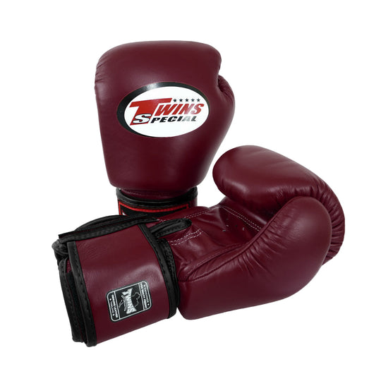 Twins Special Boxing Gloves - Burgundy