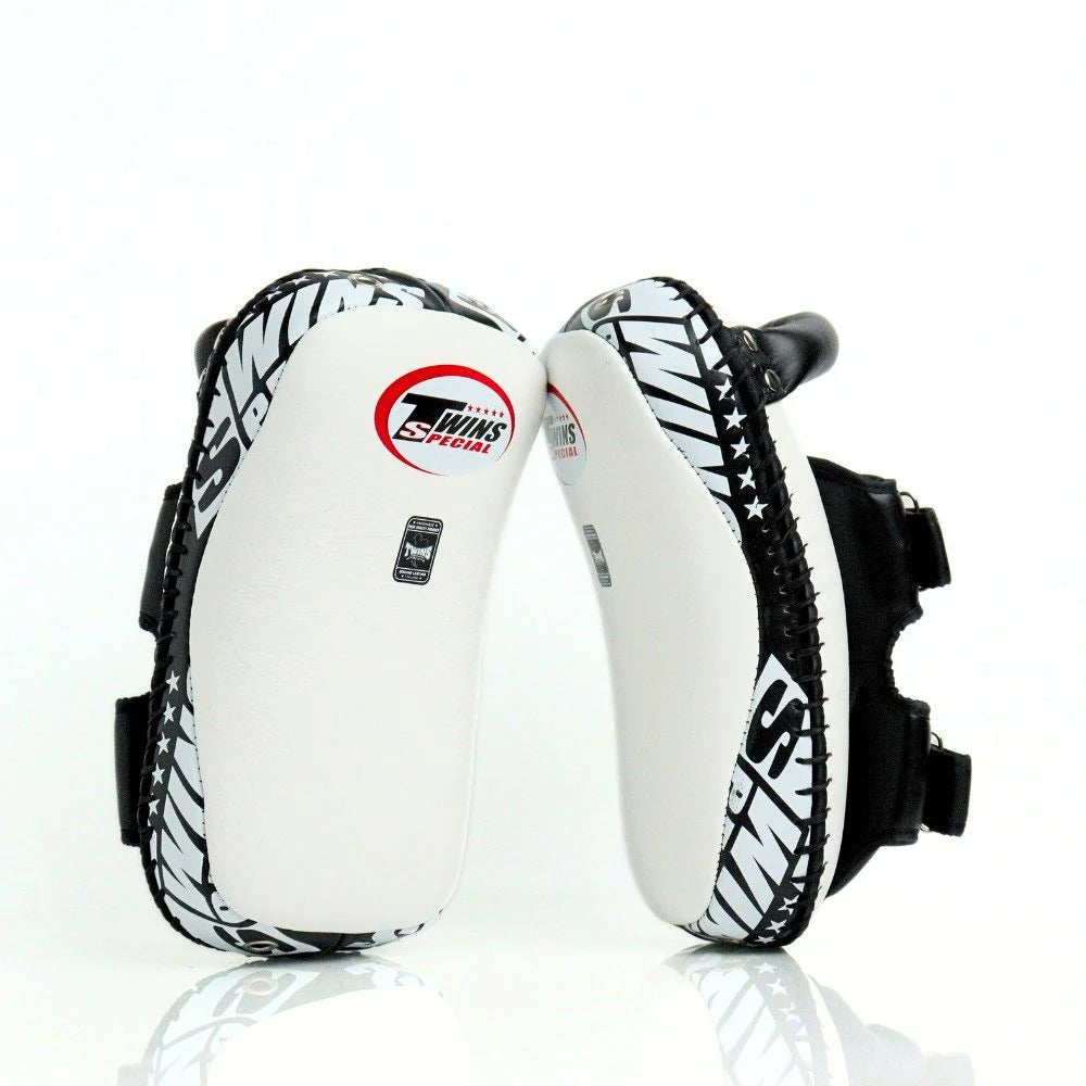 Twins Special KPL-12 Deluxe Kicking Pads - Black/White