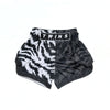 Twins Special TBS-Jungle Muay Thai Boxing Shorts - Black/White