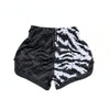 Twins Special TBS-Jungle Muay Thai Boxing Shorts - Black/White