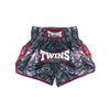 Twins Special TBS-Kabuki Muay Thai Shorts - Black