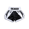 Twins Special TBS-Spine Muay Thai Boxing Shorts - Black/White