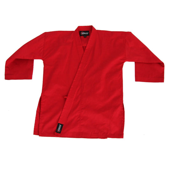 SMAI Karate Uniform - 8oz Student Gi - Red