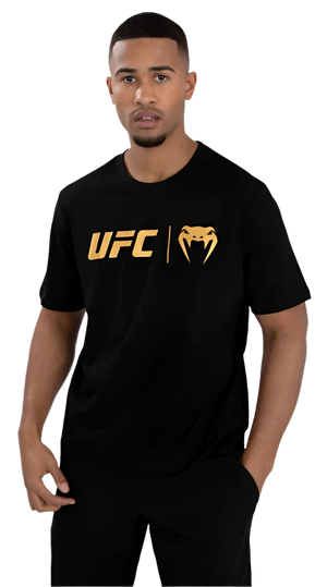 UFC Venum Classic T-Shirt - Black/Gold