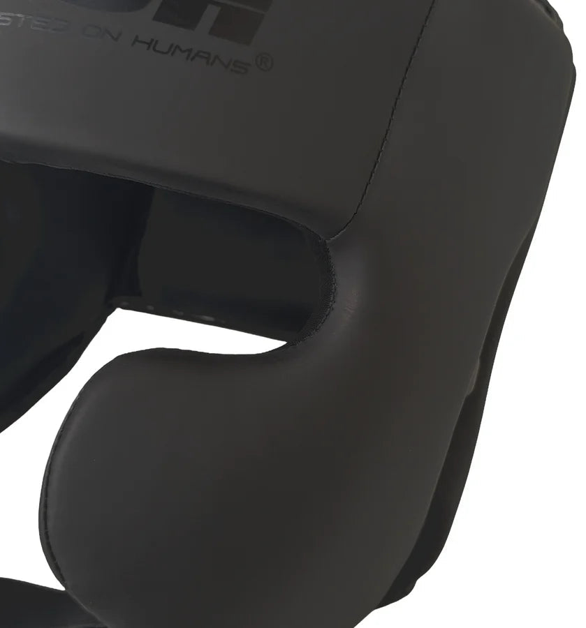 Punch Head Gear - Urban™ - Open Face With Cheeks - OSO - Black