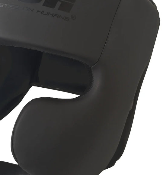 Punch Head Gear - Urban™ - Open Face With Cheeks - OSO - Black