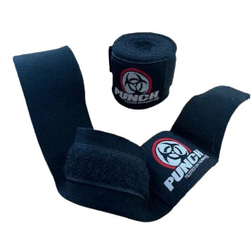 Punch Hand Wraps - Urban™ 4.5m - 3 Set - Black