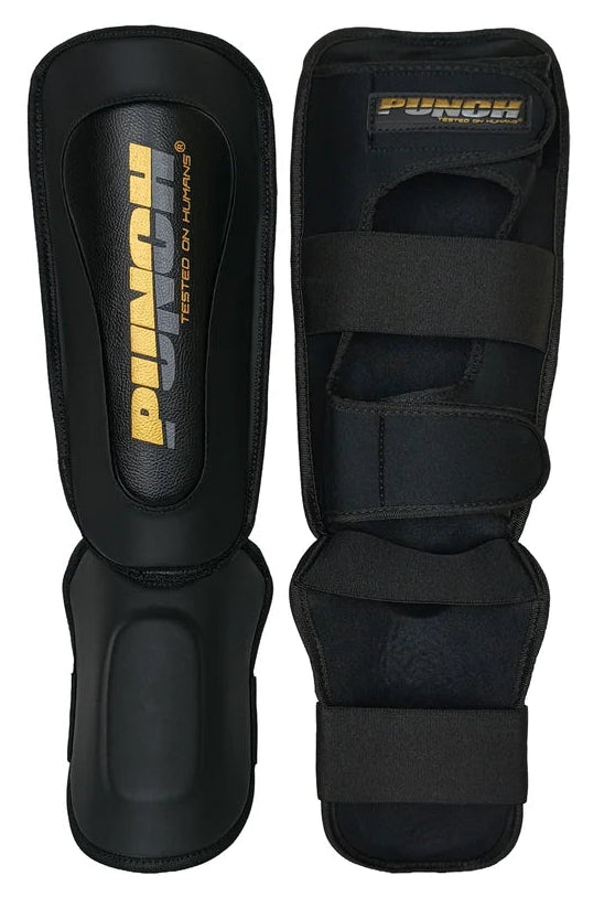 Punch Urban Muay Thai Shin Pads - Black