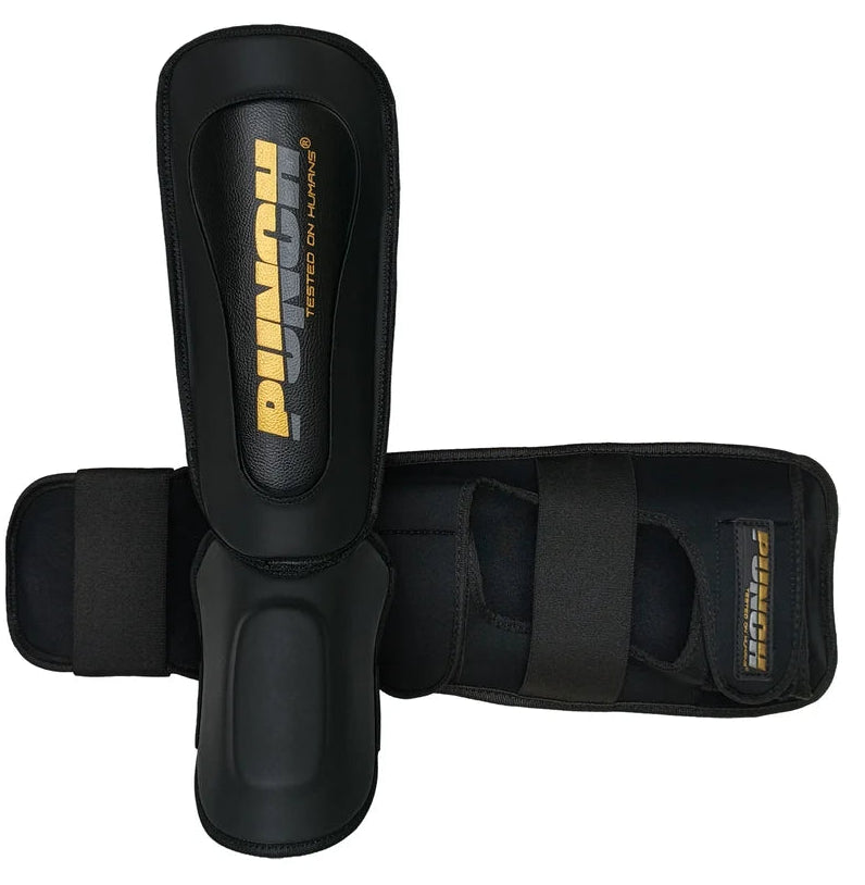 Punch Urban Muay Thai Shin Pads - Black