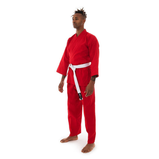 SMAI Karate Uniform - 8oz Student Gi - Red