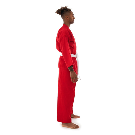 SMAI Karate Uniform - 8oz Student Gi - Red