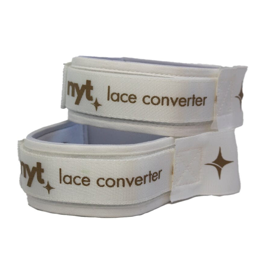 NYT Lace Converters - White/Sand