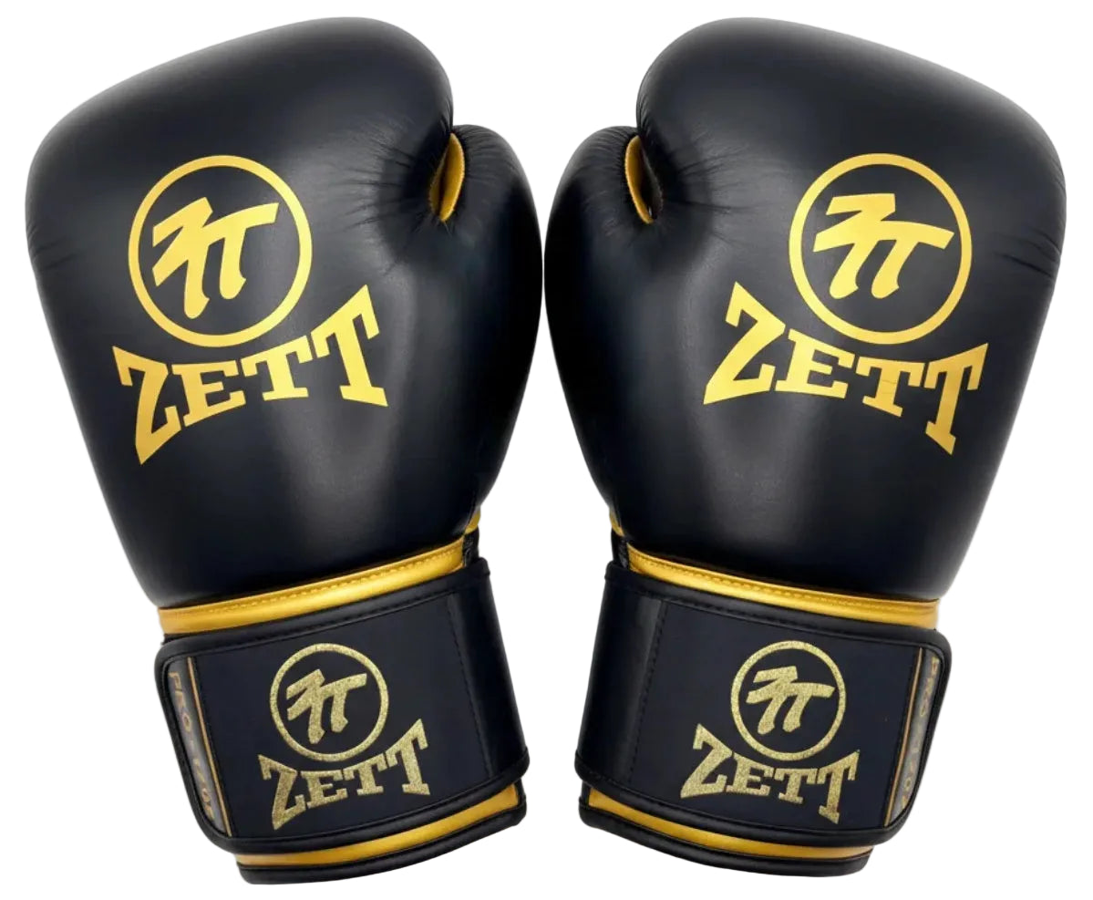 Zett Pro Leather Boxing Gloves