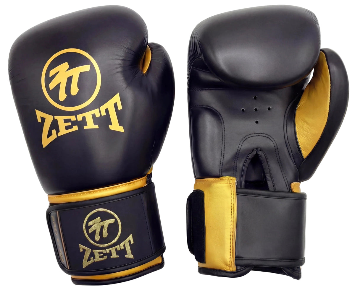 Zett Pro Leather Boxing Gloves