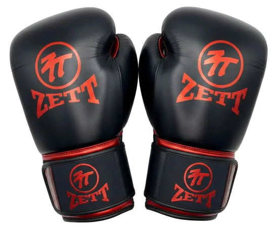 Zett Pro Leather Boxing Gloves