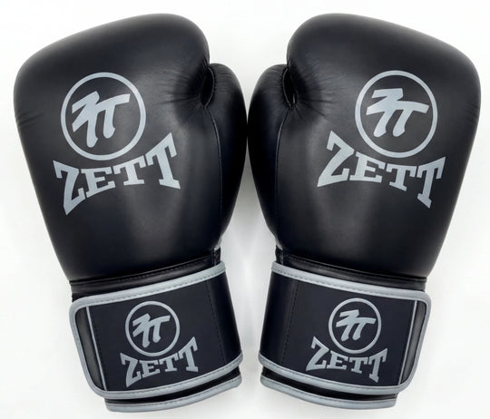 Zett Pro Leather Boxing Gloves