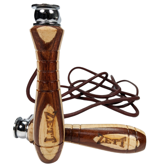 Zett Wooden Handle Skipping Rope - 3M
