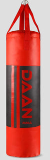 DAAN MMA Vinyl Boxing Punching Bag - Red