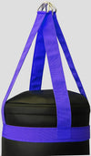 DAAN MMA Leather Boxing Punching Bag - Black/Blue