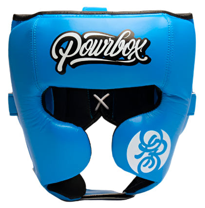 Powrbox Premium Headguard - Blue
