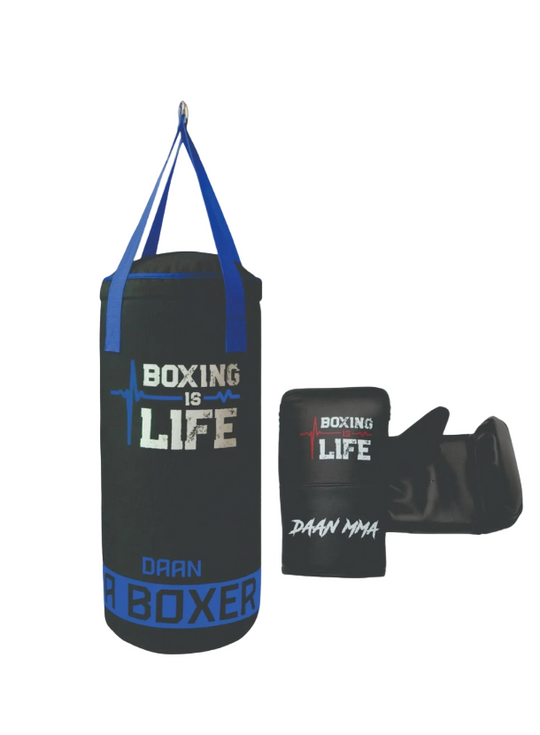 DAAN MAA Kids Punching Bag Set with Free Boxing Gloves