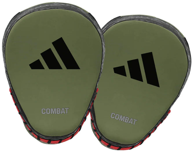 Adidas Combat 50 Focus Mitt - Pair - Green
