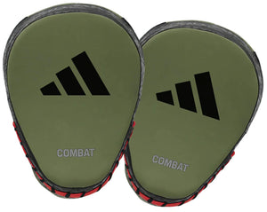 Adidas Combat 50 Focus Mitt - Pair - Green