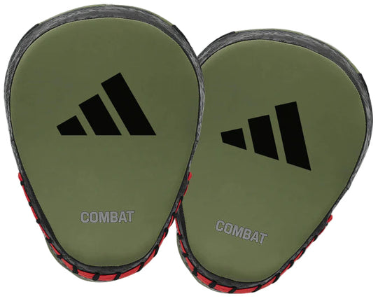 Adidas Combat 50 Focus Mitt - Pair - Green