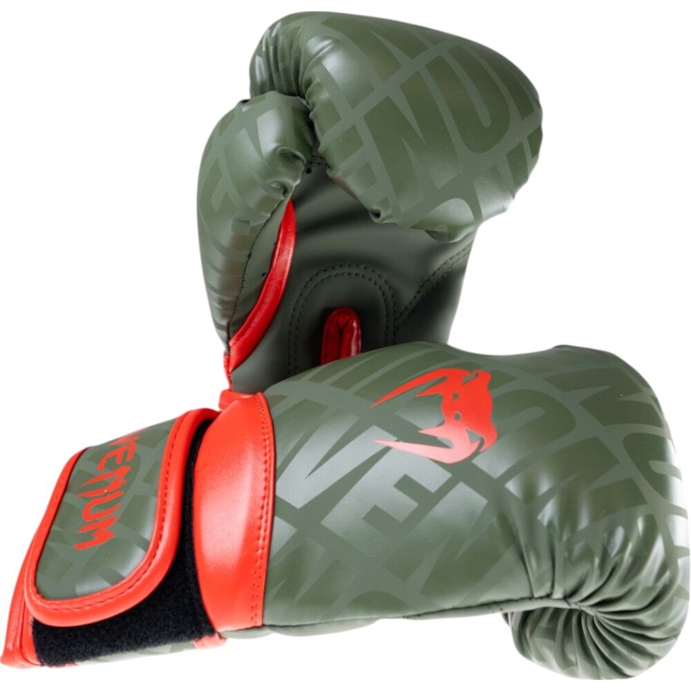 Venum Contender 1.5 XT Kids Boxing Gloves - Army Green/Orange