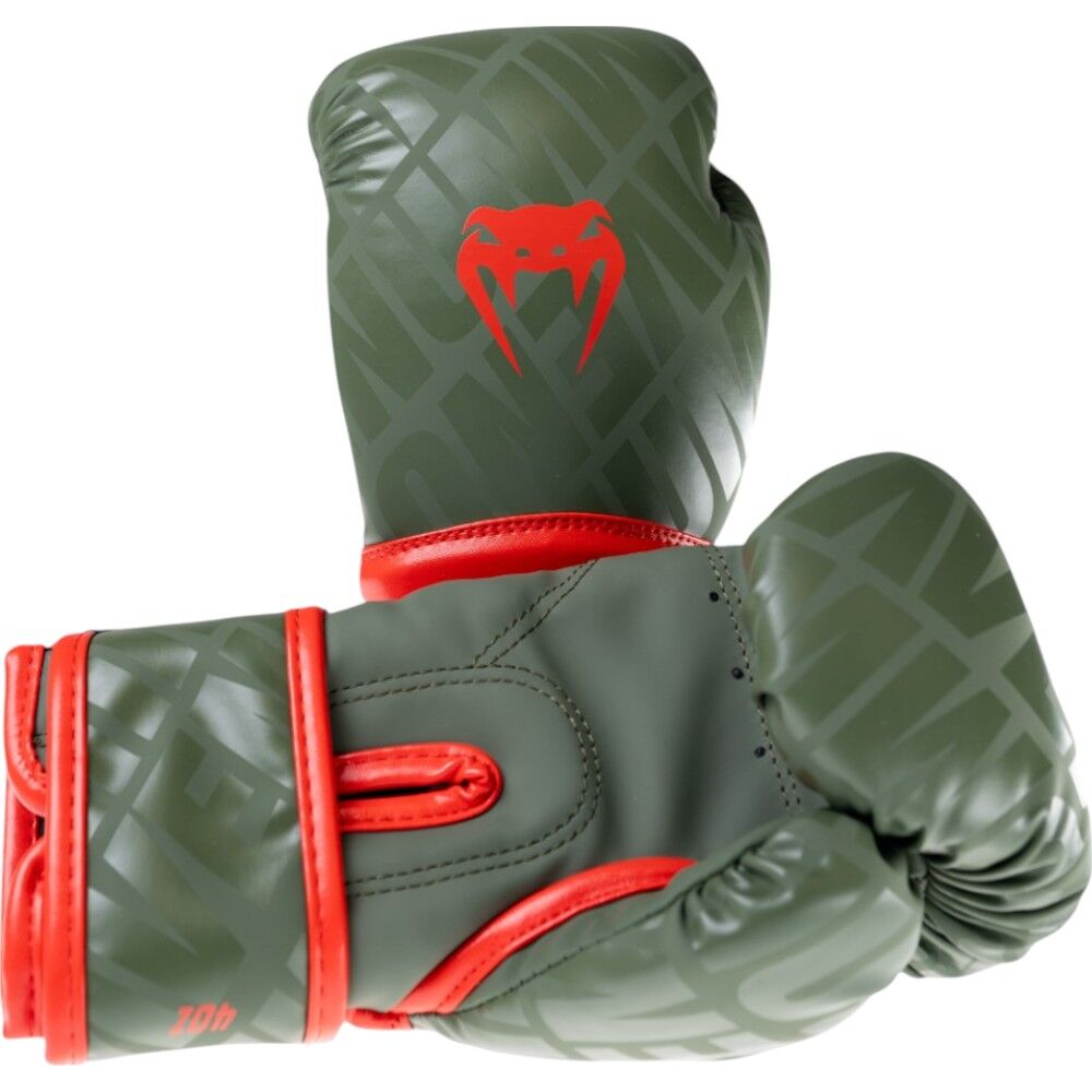 Venum Contender 1.5 XT Kids Boxing Gloves - Army Green/Orange