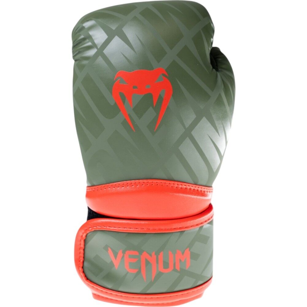 Venum Contender 1.5 XT Kids Boxing Gloves - Army Green/Orange
